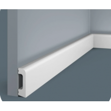 Плинтус под покраску из экополимера Cosca PX013